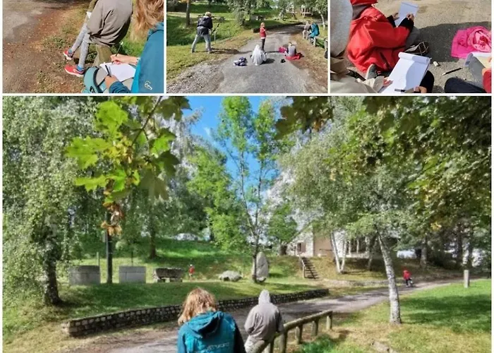 Zecamping 2 Avec Animaux Acceptes Et Piscine Chauffee Kamp alanı